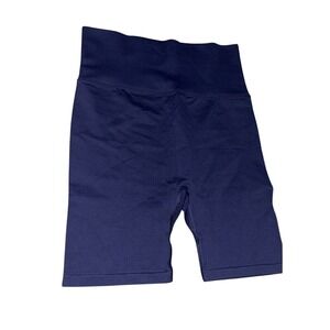 Victoria's Secret PINK Adjustable Waist Soft Flip It Bike Shorts  Blue NWT SMALL